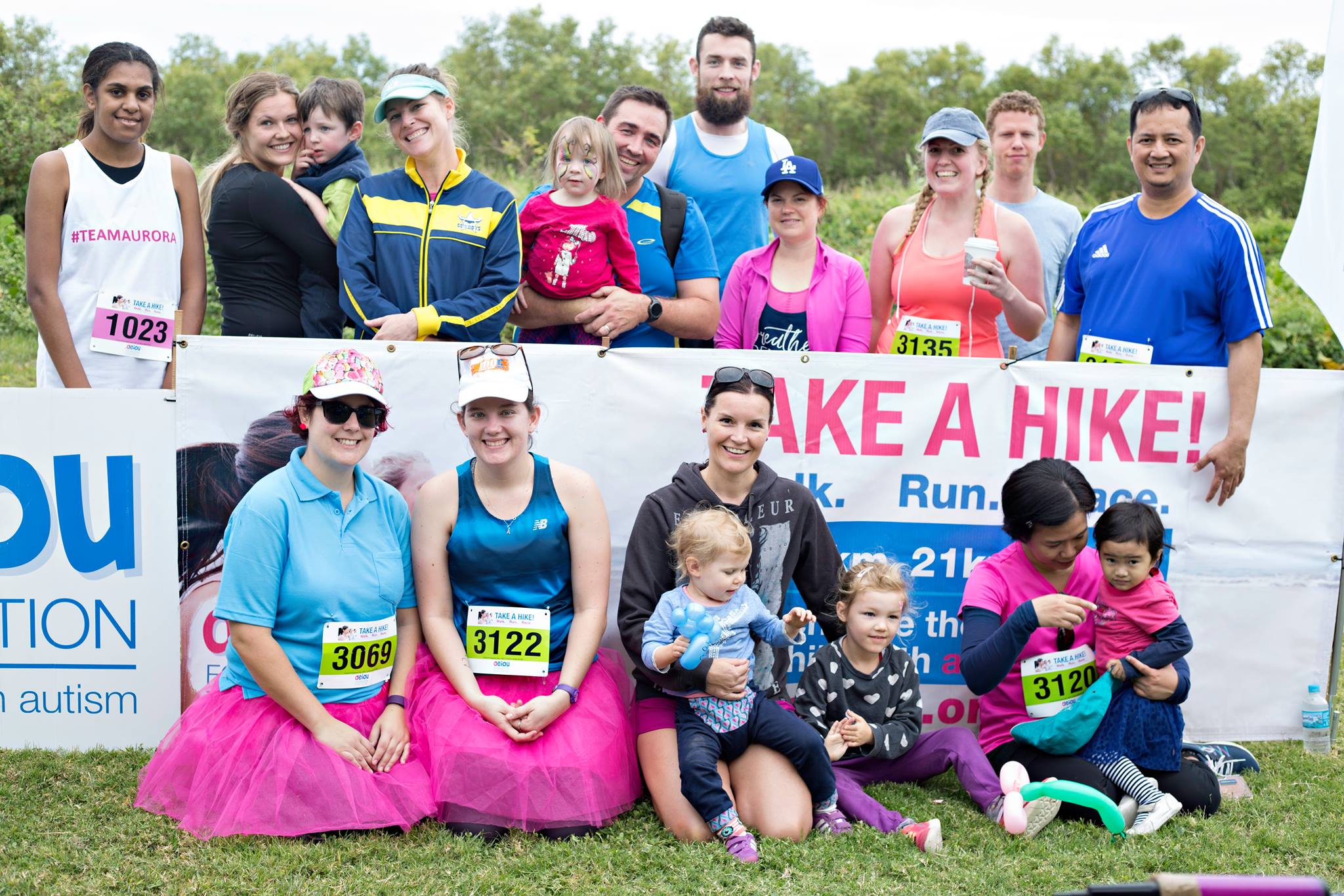 Teams gather at Take A Hike Townsville