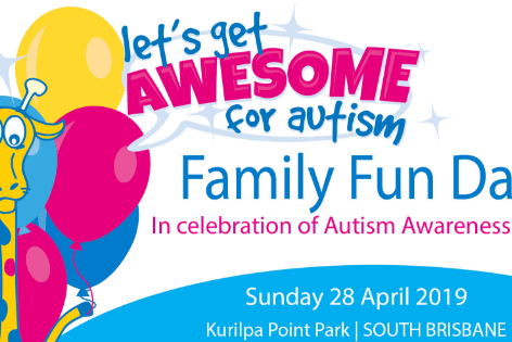 Get Awesome for Autism at Family Fun Day on Sunday 28 April
